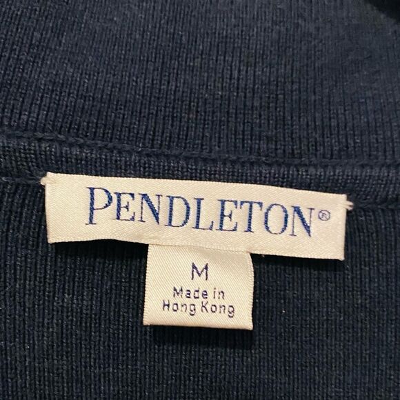 Pendleton Stripe Cotton Blend 3 Buttoned Blazer Size Medium - Picture 5 of 7